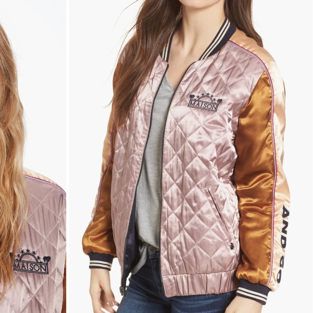 Scotch & Soda Reversible Souvenir Jacket In Combo A Size Small